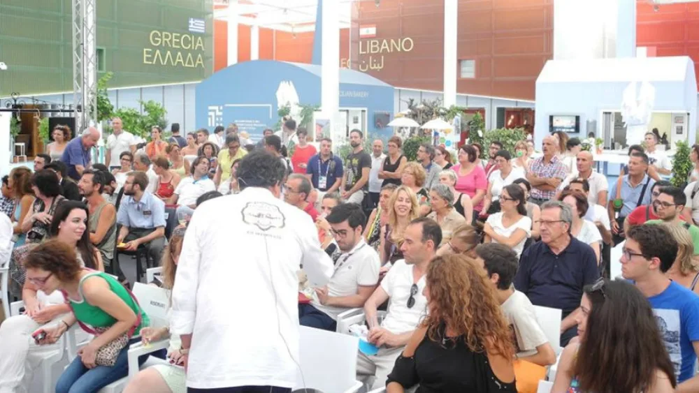 Εκδήλωση στο Ελληνικό Περίπτερο στην ΕΧΡΟ MILANO 2015 για τον κρόκο Κοζάνης