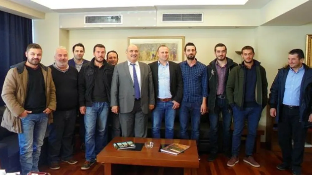 Συνάντηση Αναπληρωτή Υπουργού Αγροτικής Ανάπτυξης, κ. Μάρκου Μπόλαρη με εκπροσώπους κτηνοτρόφων