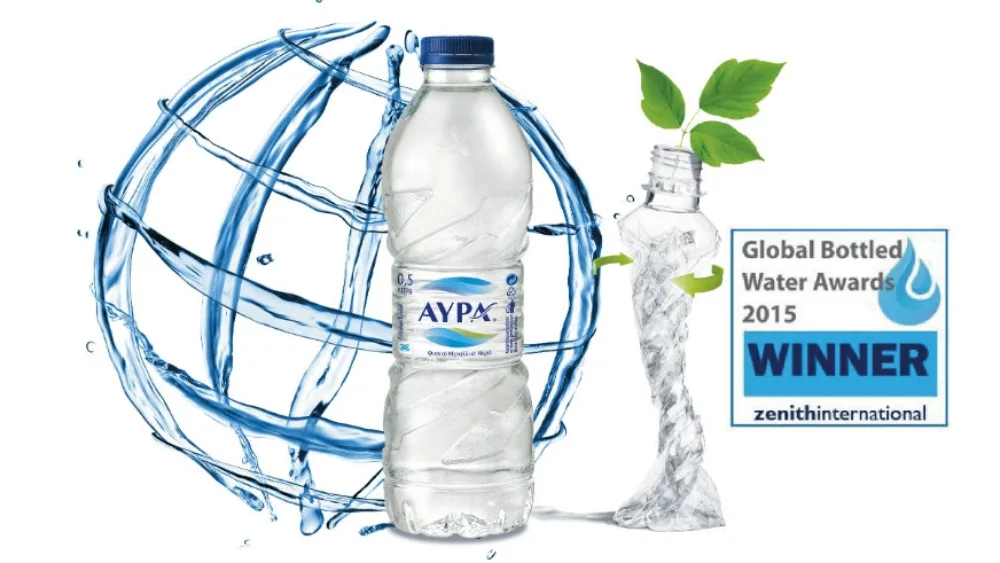 Διεθνής διάκριση για το Φυσικό Μεταλλικό Νερό ΑΥΡΑ και την Coca-Cola Τρία Έψιλον