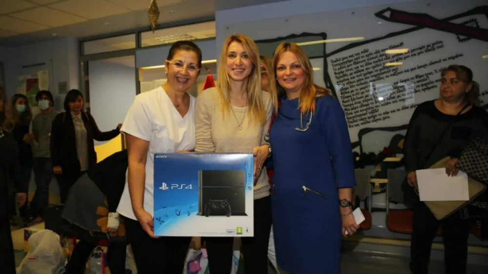 Το PlayStation γέμισε χαρά τα παιδιά της Ογκολογικής Μονάδας Παίδων – Μ. Βαρδινογιάννη Ελπίδα
