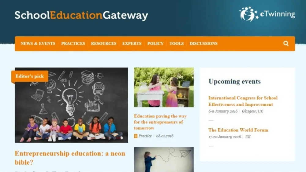 School Education Gateway: Η δικτύωση για το Erasmus+ είναι εδώ