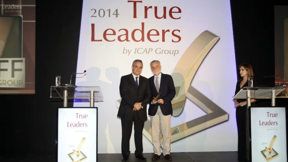 Ο Όμιλος FF Group βραβεύτηκε ως «True Leader 2014»  από την ICAP Group