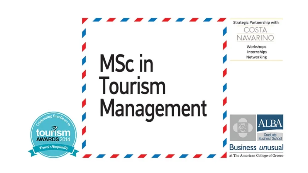 Το MSc in Tourism Management συνεχίζει το επιτυχημένο ταξίδι του