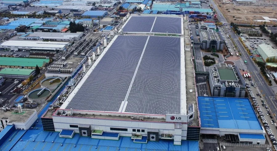 Η LG Electronics επενδύει 435 εκατομμύρια δολάρια επιπλέον για την παραγωγή φωτοβολταϊκών μονάδων