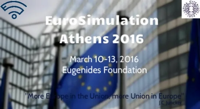 Υπό την αιγίδα του Ιδρύματος Νεολαίας και Δια Βίου Μάθησης το EuroSimulation Athens 2016