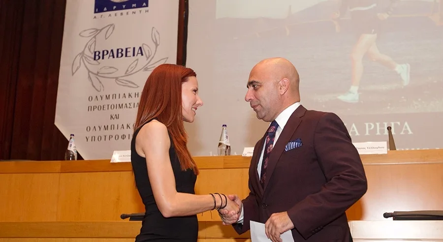 Τελετή Απονομής Υποτροφίων Ολυμπιακής Προετοιμασίας από το Ίδρυμα Λεβέντη