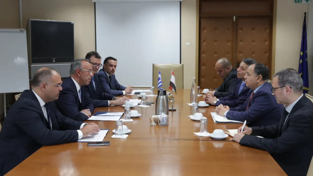 ΥΠΟΙΚ: ​Μνημόνιο συνεργασίας Ελλάδας - Αιγύπτου