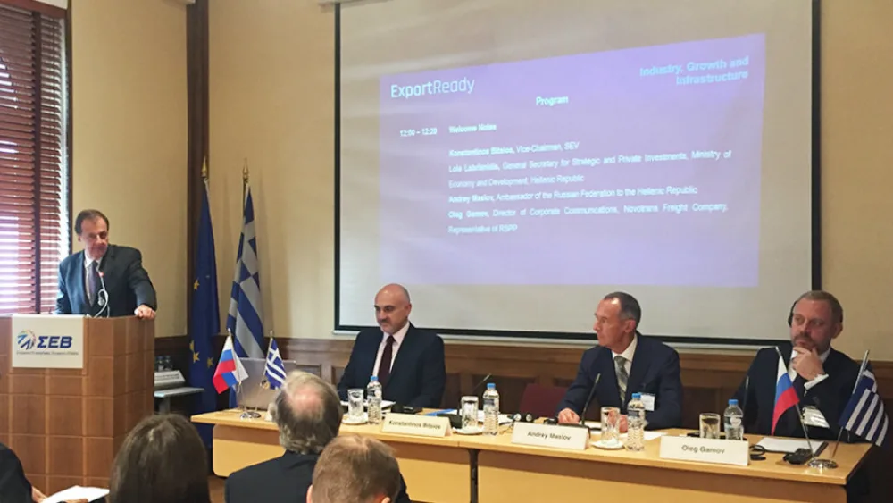 Επιχειρηματική συνάντηση Ελλάδας - Ρωσίας: Αυξήθηκαν οι εξαγωγές προς τη ρωσική αγορά