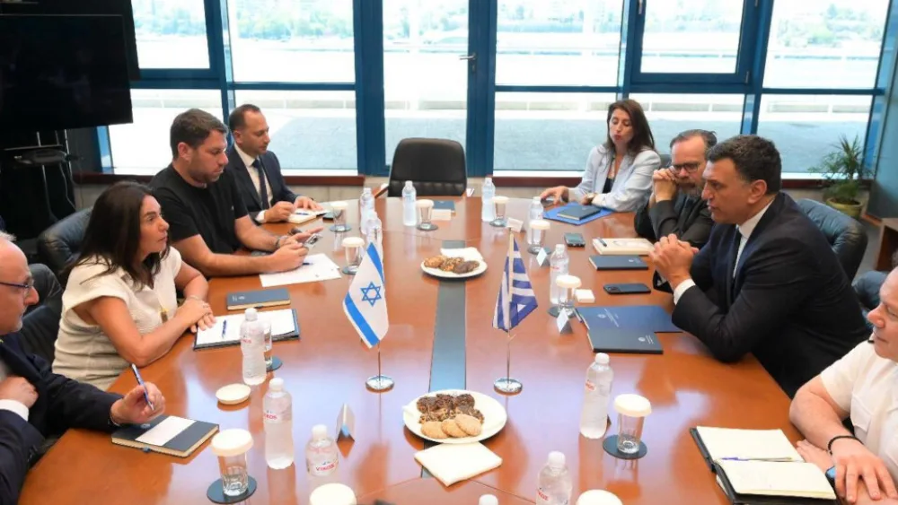 Ο Βασίλης Κικίλιας συναντήθηκε με την υπουργό Μεταφορών του Ισραήλ