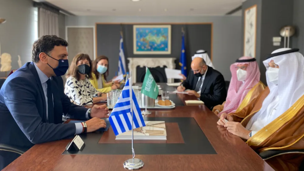 ​Συνάντηση Κικίλια με τον Σαουδάραβα υπουργό Επενδύσεων για ενίσχυση των διμερών σχέσεων​