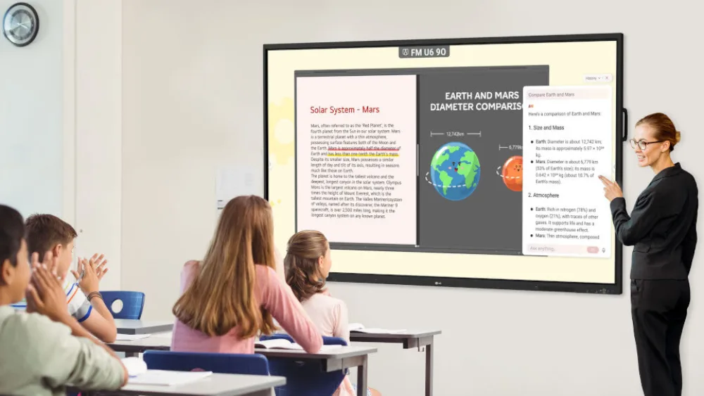 Η LG επεκτείνει τη σειρά LG CreateBoard - Ποια μοντέλα περιλαμβάνονται