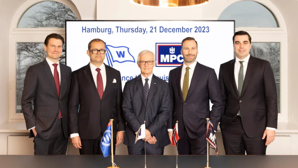 Η Wilhelmsen και η MPC Capital εξαγοράζουν την εταιρεία διαχείρισης πλοίων Zeaborn με έδρα το Αμβούργο