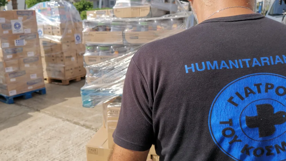 Γιατροί του Κόσμου: Ανθρωπιστική βοήθεια στους πληγέντες της Θεσσαλίας