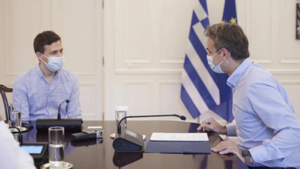 Μητσοτάκης: Συνειδητή επιλογή να βρίσκομαι κοντά στις startup - Συνάντηση με Instashop