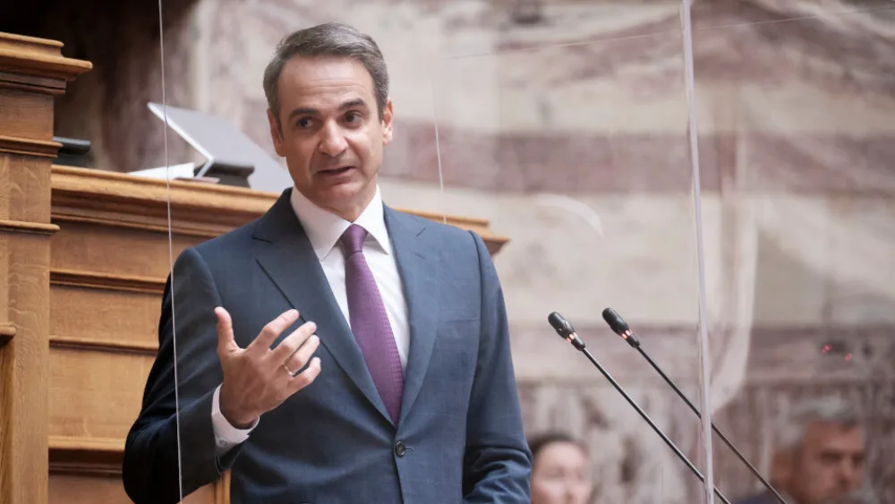 ​Μητσοτάκης: Αύξηση του κατώτατου μισθού το σ' 6μηνο του 2022 - 3 μέτρα αντιμετώπισης της ακρίβειας
