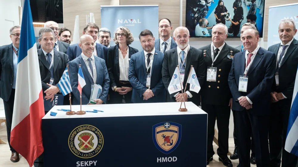Η Naval Group ενισχύει περαιτέρω τη συνεργασία της με την ελληνική βιομηχανία