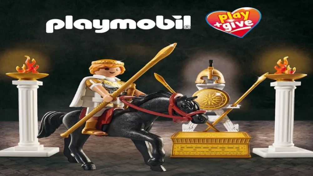 Πρόγραμμα εταιρικής κοινωνικής ευθύνης PLAYMOBIL play+give