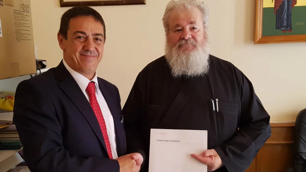 H INTERAMERICAN υποστηρίζει το κοινωνικό έργο  της Ιεράς Μητροπόλεως Κυδωνίας και Αποκορώνου Χανίων