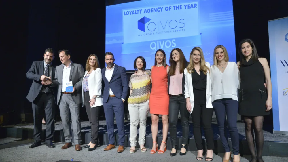 Η QIVOS ανακηρύχθηκε Loyalty Agency of the Year  στα Loyalty Awards 2018