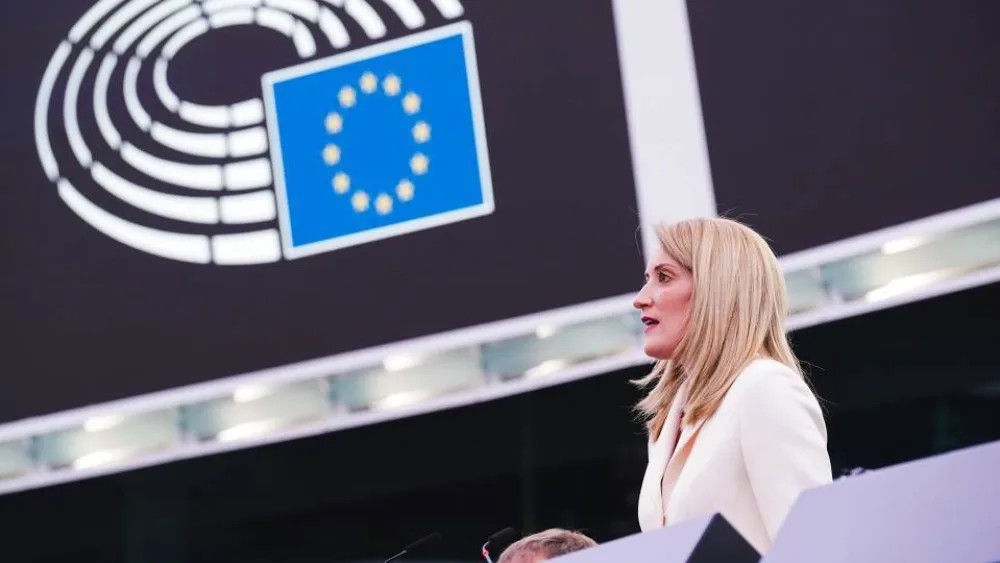 Ρομπέρτα Μέτσολα: "Η ασφάλεια της Ουκρανίας είναι και ασφάλεια της Ευρώπης"