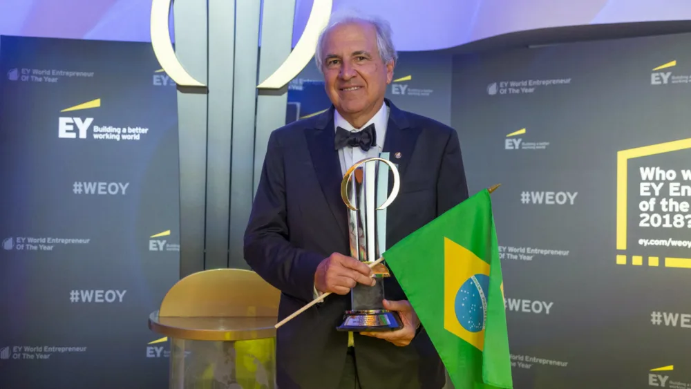 ΕΥ: Ο Rubens Menin από τη Βραζιλία κατέκτησε τον τίτλο EY World Entrepreneur Of The Year™ 2018