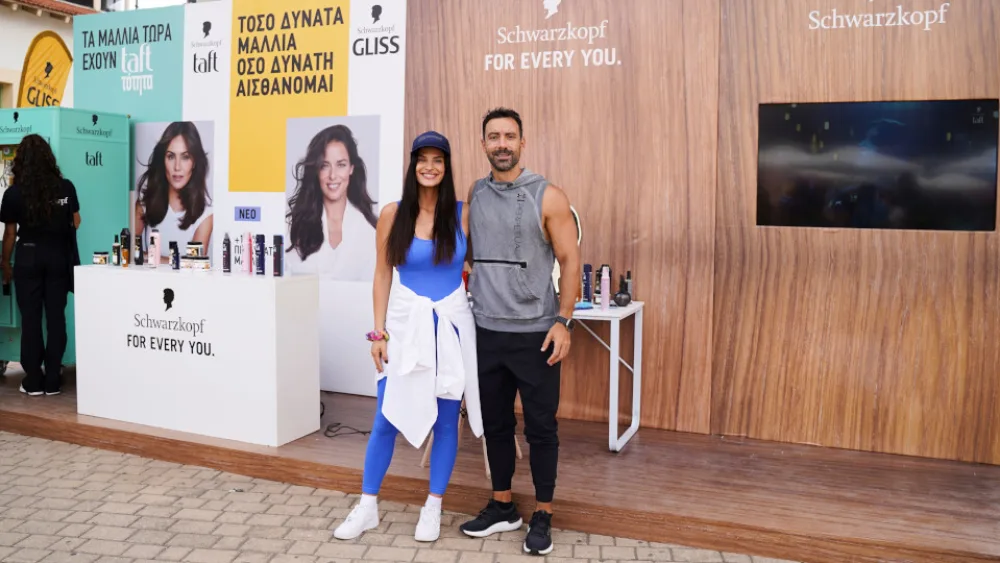 Ο Schwarzkopf με τις αγαπημένες μάρκες μαλλιών Gliss και Taft στο 1ο “Be Well Festival”!