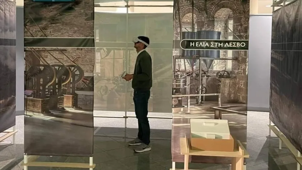 "Η ελιά στη Λέσβο": Μια διαδραστική έκθεση στο Ίδρυμα Ευγενίδου