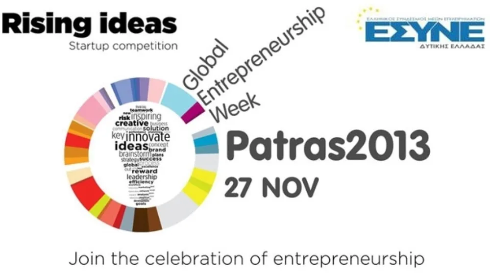 Διαγωνισμός Rising Ideas startup competition στην Πάτρα