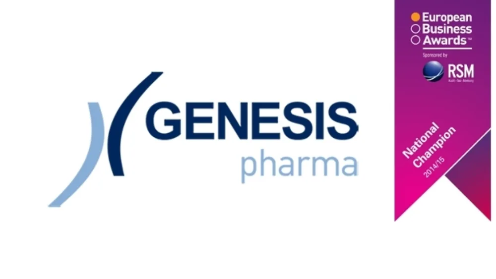 H GENESIS Pharma ανακηρύχθηκε "National Champion" στα European Business Awards