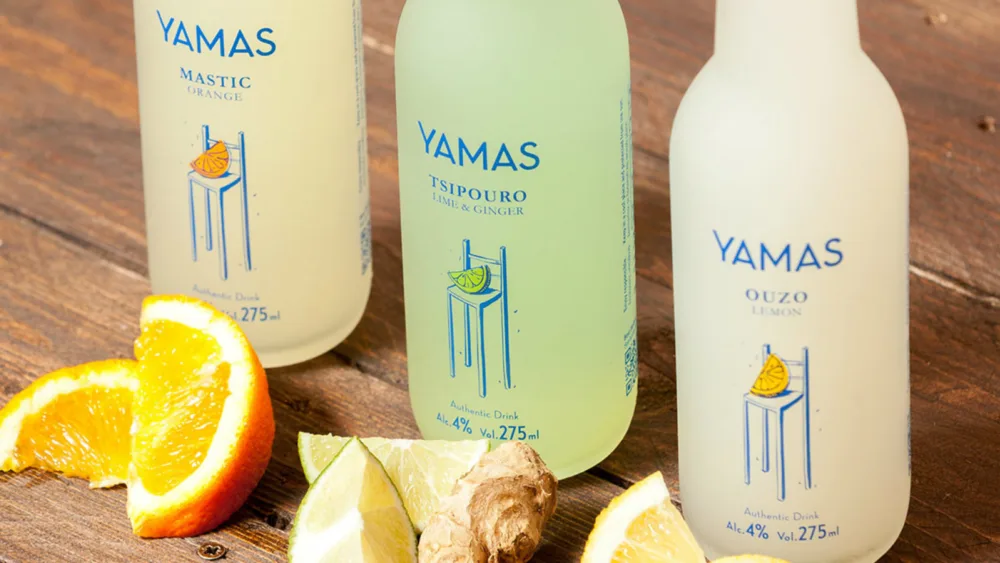 Η YAMAS DRINKS βραβεύεται για τη καινοτομία της