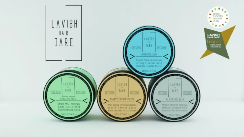 Greek Exports Awards 2016: Η Lavish Hair Care αποσπά Bronze βραβείο στο Top Export Packaging