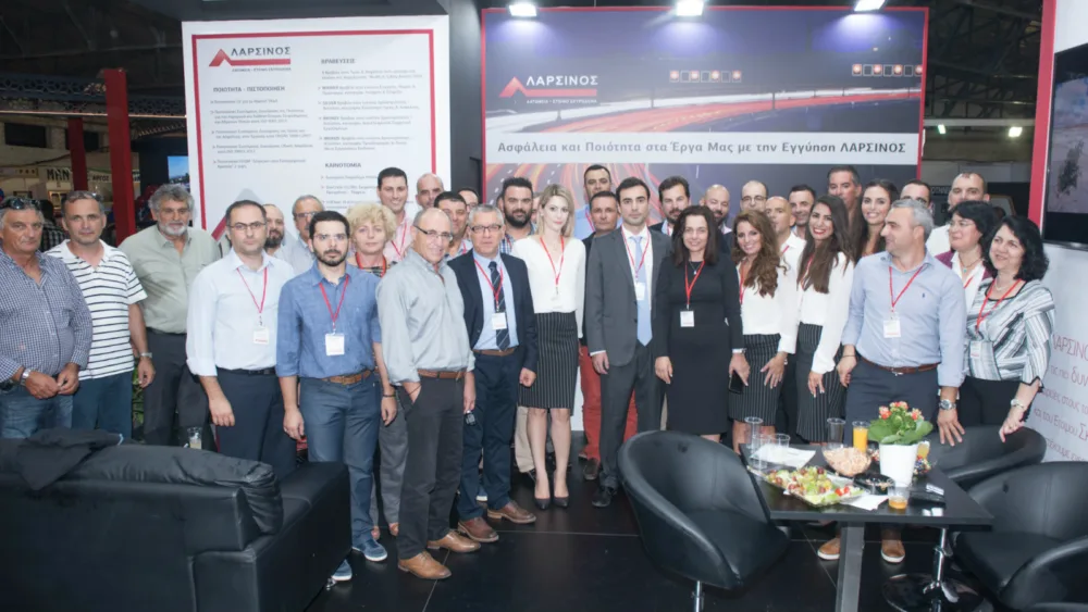 Η εταιρεία  ΛΑΡΣΙΝΟΣ συμμετείχε στην Έκθεση Πελοπόννησος EXPO παρουσιάζοντας τα έργα υποδομής που υποστηρίζει σε όλη την Ελλάδα  & την Πιστοποίηση ISO 39001