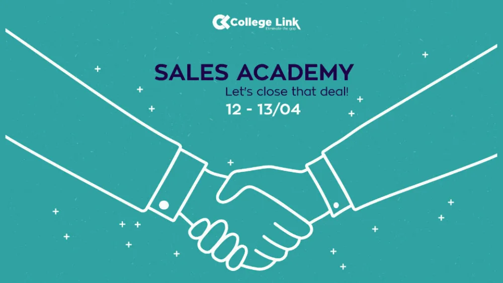 Sales Academy by CollegeLink: Μάθε από τους καλύτερους τι σημαίνει πώληση