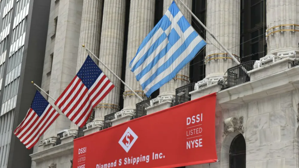 Γιατί η ελληνική σημαία αναρτήθηκε στο Χρηματιστήριο της Νέας Υόρκης