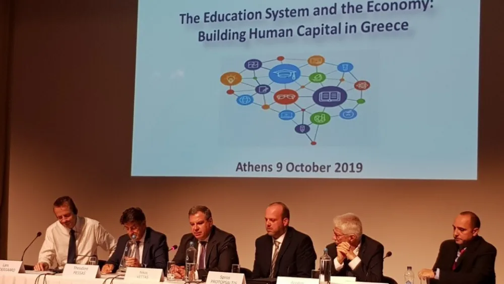 Το εκπαιδευτικό «κομβικό στοιχείο στην ανασυγκρότηση της ελληνικής οικονομίας»