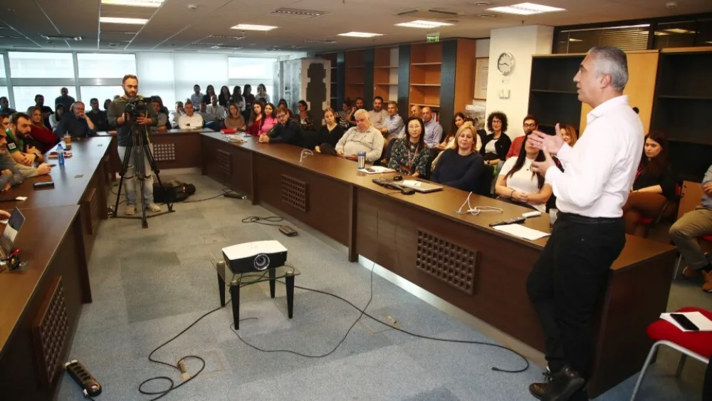 O προπονητής της ΑΕΚ στην LG για την «αποτελεσματική διαχείριση ενός οργανισμού»