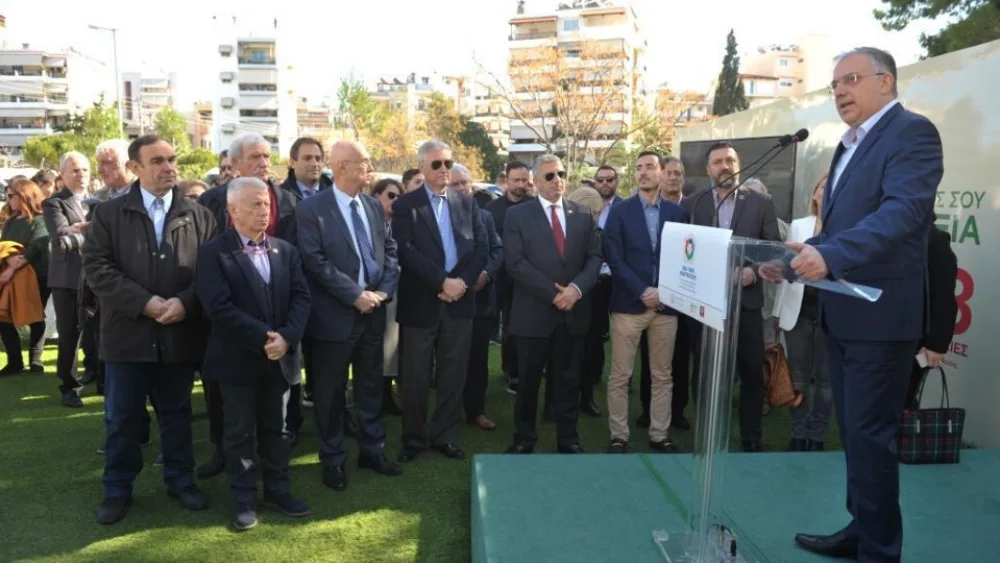 Εγκαίνια του Πολυχώρου Ανταποδοτικής Ανακύκλωσης στη Νέα Σμύρνη