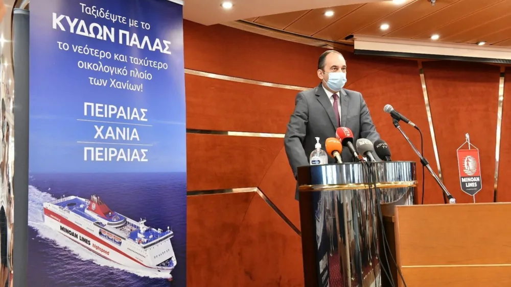 ΥΝΑΝΠ κ. Γιάννης Πλακιωτάκης στα εγκαίνια του «ΚΥΔΩΝ ΠΑΛΑΣ»