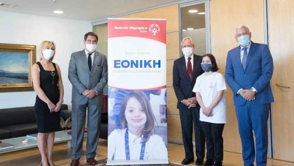Επίτιμο μέλος των Special Olympics Hellas ο CEO της της Εθνικής Ασφαλιστικής