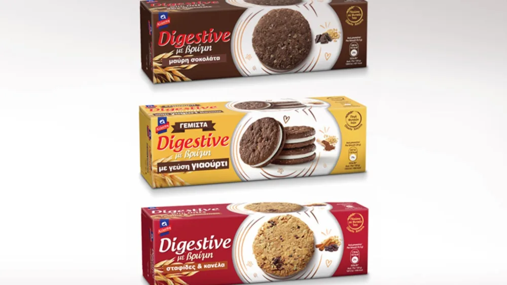 Νέα σειρά Αλλατίνη Digestive με Βρώμη