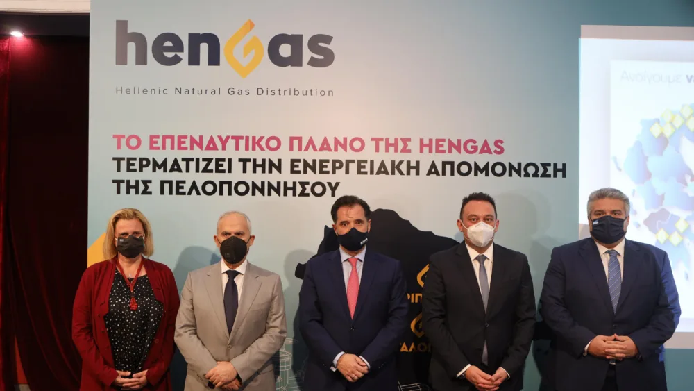 Επίσκεψη Γεωργιάδη στην Αρκαδία για την έναρξη των εργασιών κατασκευής δικτύων φυσικού αερίου