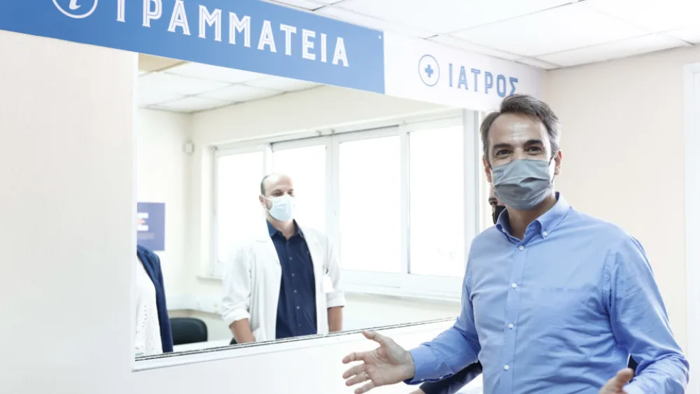 Μητσοτάκης: Στόχος μας ο εμβολιασμός όλων των πολιτών