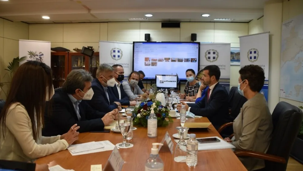 Συνάντηση Πατούλη με τον CEO και αντιπροσωπεία της Expertise France