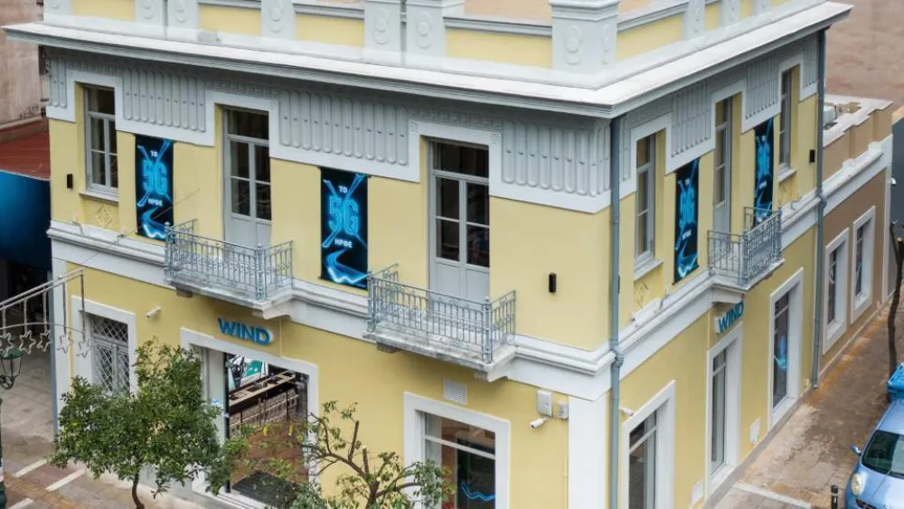 Στην Καλλιθέα το μεγαλύτερο κατάστημα της Wind σε ένα ιστορικό κτίριο