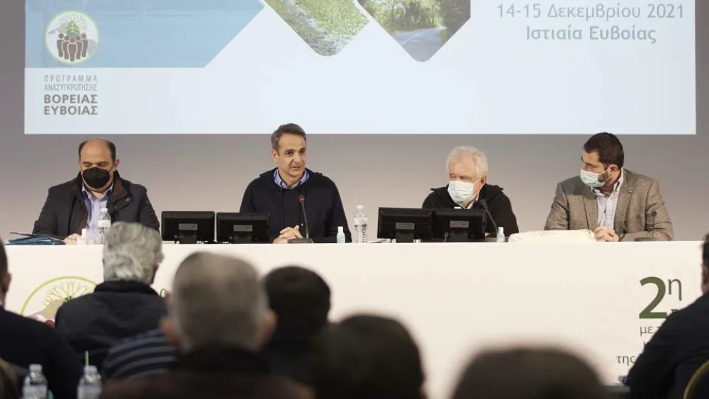 Μητσοτάκης: Να μετατρέψουμε μια φυσική καταστροφή σε μεγάλη ευκαιρία αναγέννησης