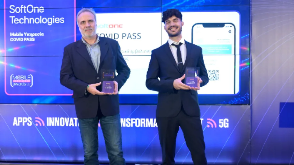 Βράβευση της SoftOne στα Mobile Excellence Awards 2022