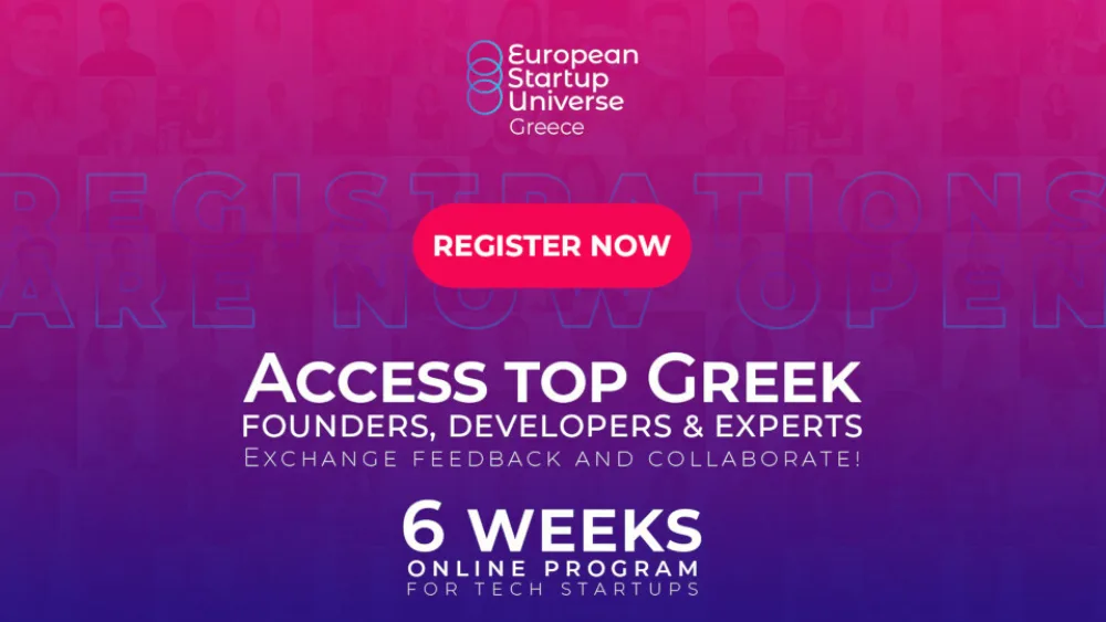 Έναρξη ​αιτήσεων για το European Startup Universe Ελλάδα​