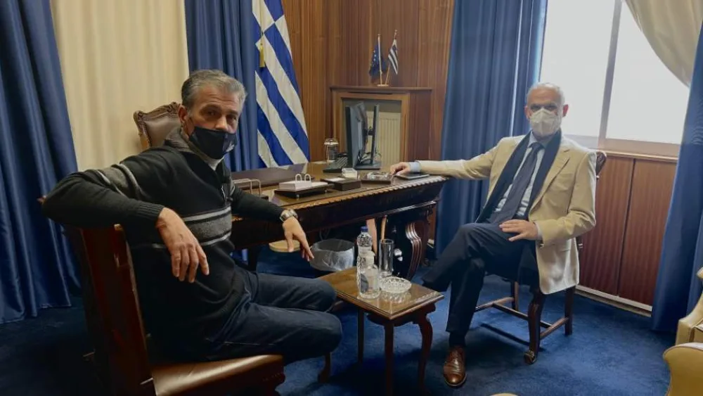 O Υφυπουργός Χωροταξίας και Αστικού Περιβάλλοντος στο Επιμελητήριο Κορινθίας