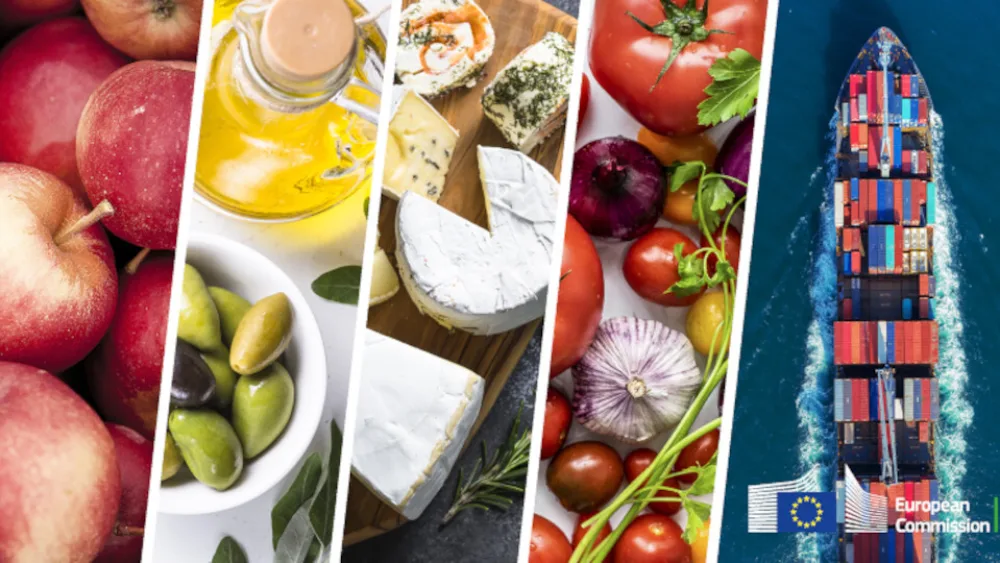 Το εμπόριο αγροδιατροφικών προϊόντων της ΕΕ καταγράφει σημαντική άνοδο στις αρχές του 2022