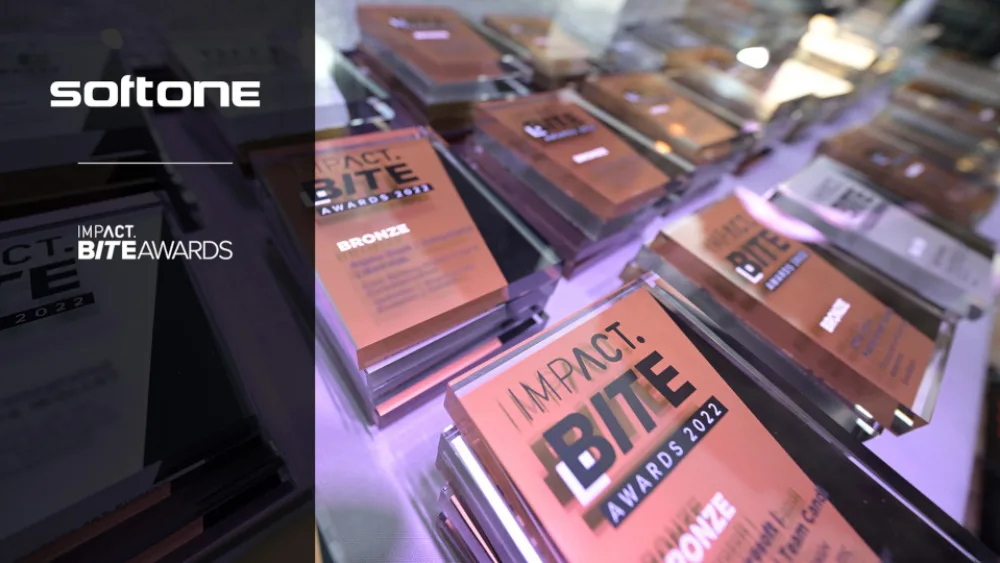 Πλήθος βραβεύσεων για τη SoftOne στα Impact BITE Awards 2022
